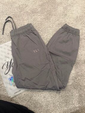 YoungLA Gray Pump Cover Jogger